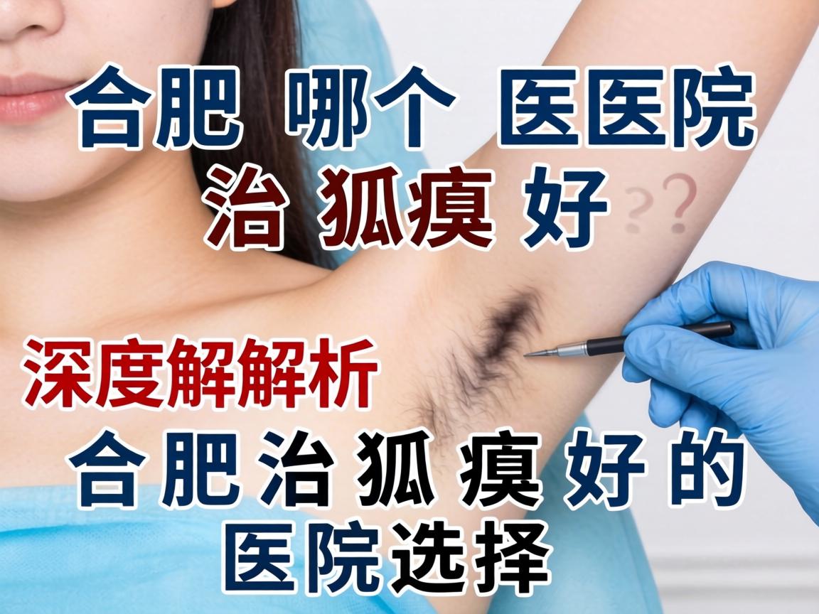 合肥哪个医院治狐臭好?深度解析合肥治狐臭好的医院选择 合肥哪个医院治狐臭好?深度解析合肥治狐臭好的医院选择