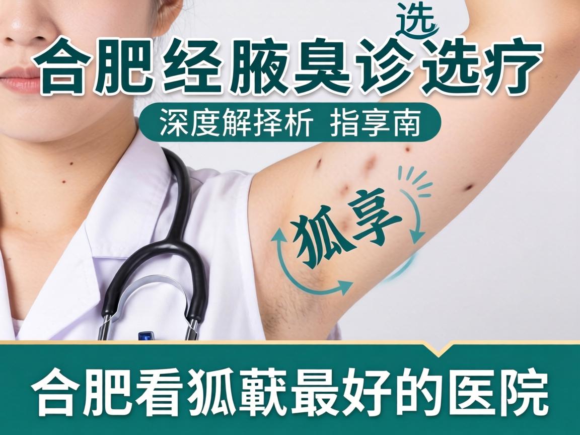 合肥腋臭诊疗选择指南,深度解析合肥看狐臭最好的医院 合肥腋臭诊疗选择指南,深度解析合肥看狐臭最好的医院