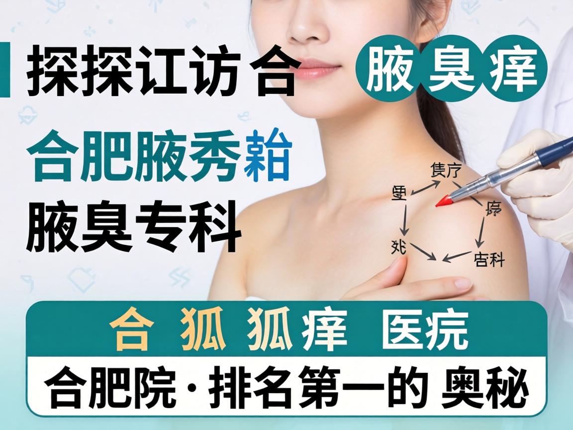 探访合肥腋秀腋臭专科，解析合肥狐臭医院排名第一的奥秘