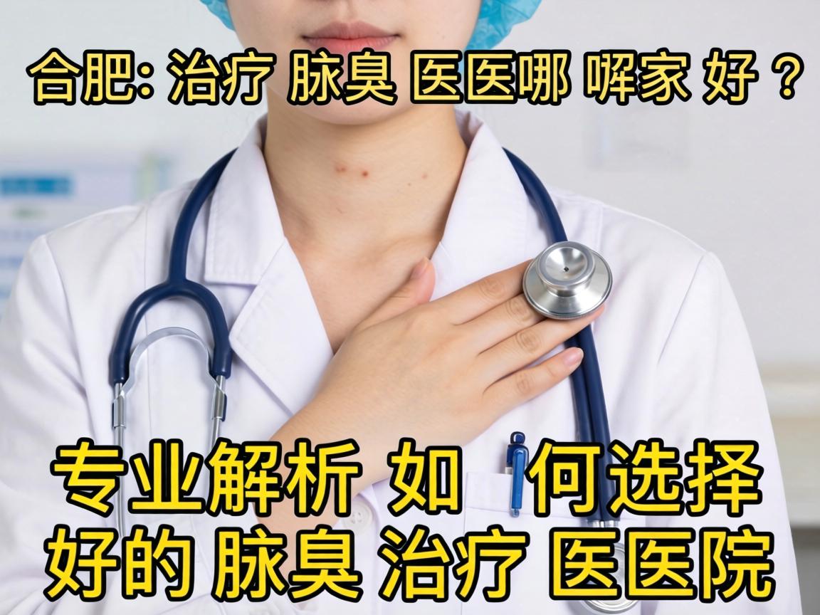 合肥治疗腋臭医院哪家好？专业解析如何选择好的腋臭治疗医院