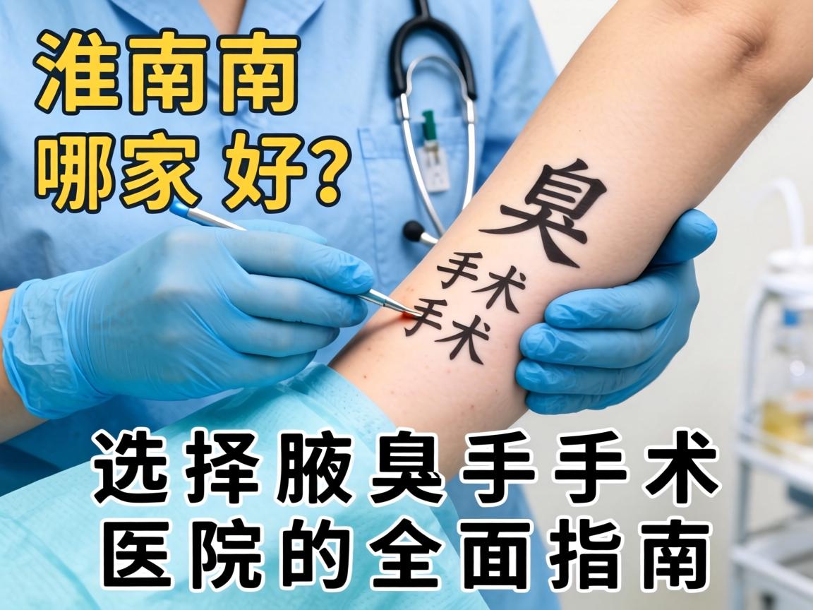 淮南腋臭手术哪家好?选择腋臭手术医院的全面指南 淮南腋臭手术哪家好?选择腋臭手术医院的全面指南