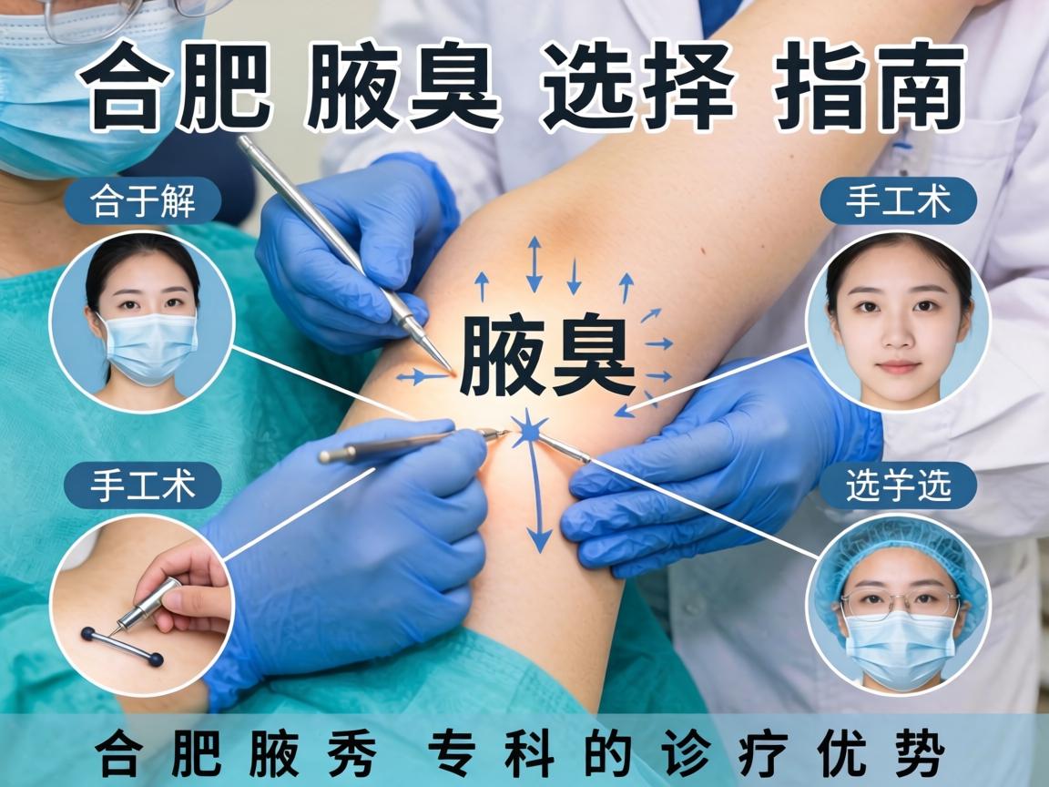 合肥腋臭手术选择指南,详解合肥腋秀专科的诊疗优势 合肥腋臭手术选择指南,详解合肥腋秀专科的诊疗优势