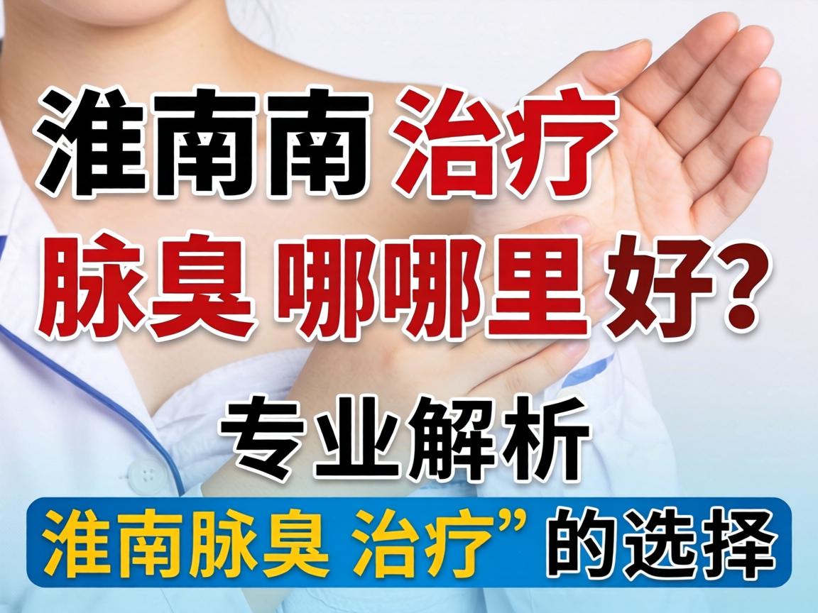 淮南治疗腋臭哪里好？专业解析淮南腋臭治疗的选择