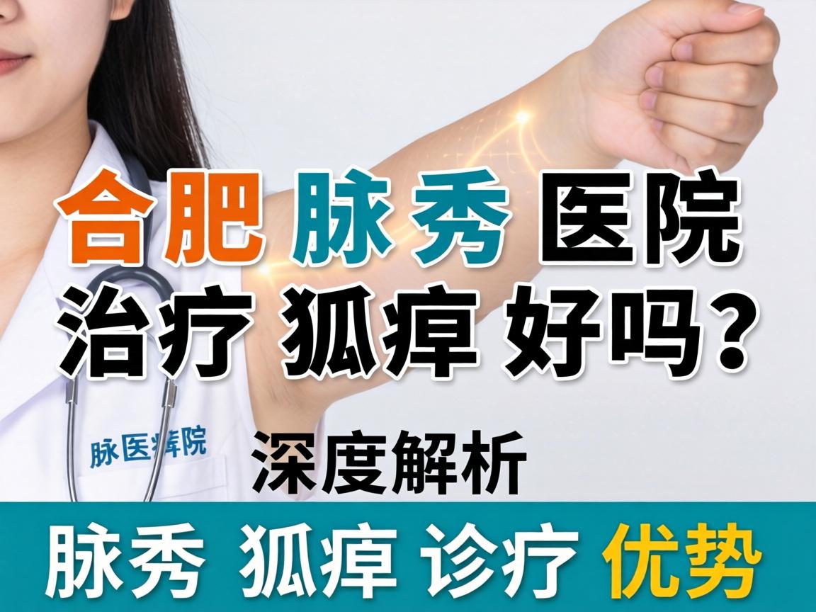 合肥腋秀医院治疗狐臭好吗？深度解析腋秀医院狐臭诊疗优势