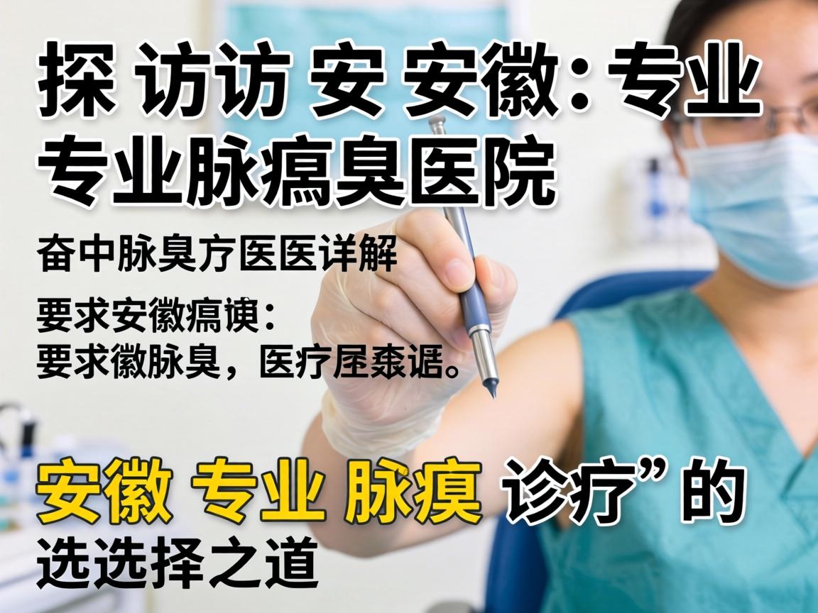 探访安徽专业腋臭医院，详解安徽专业腋臭诊疗的选择之道