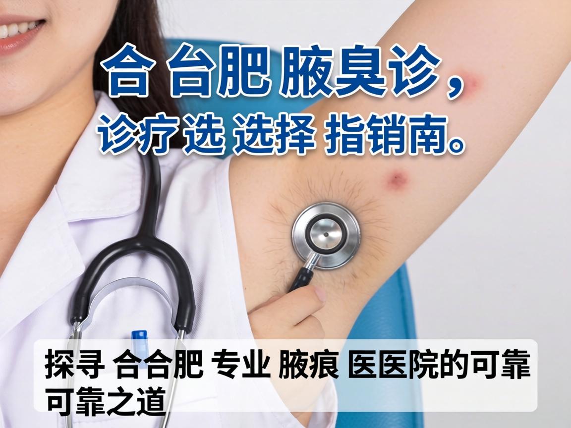 合肥腋臭诊疗选择指南，探寻合肥专业腋臭医院的可靠之道