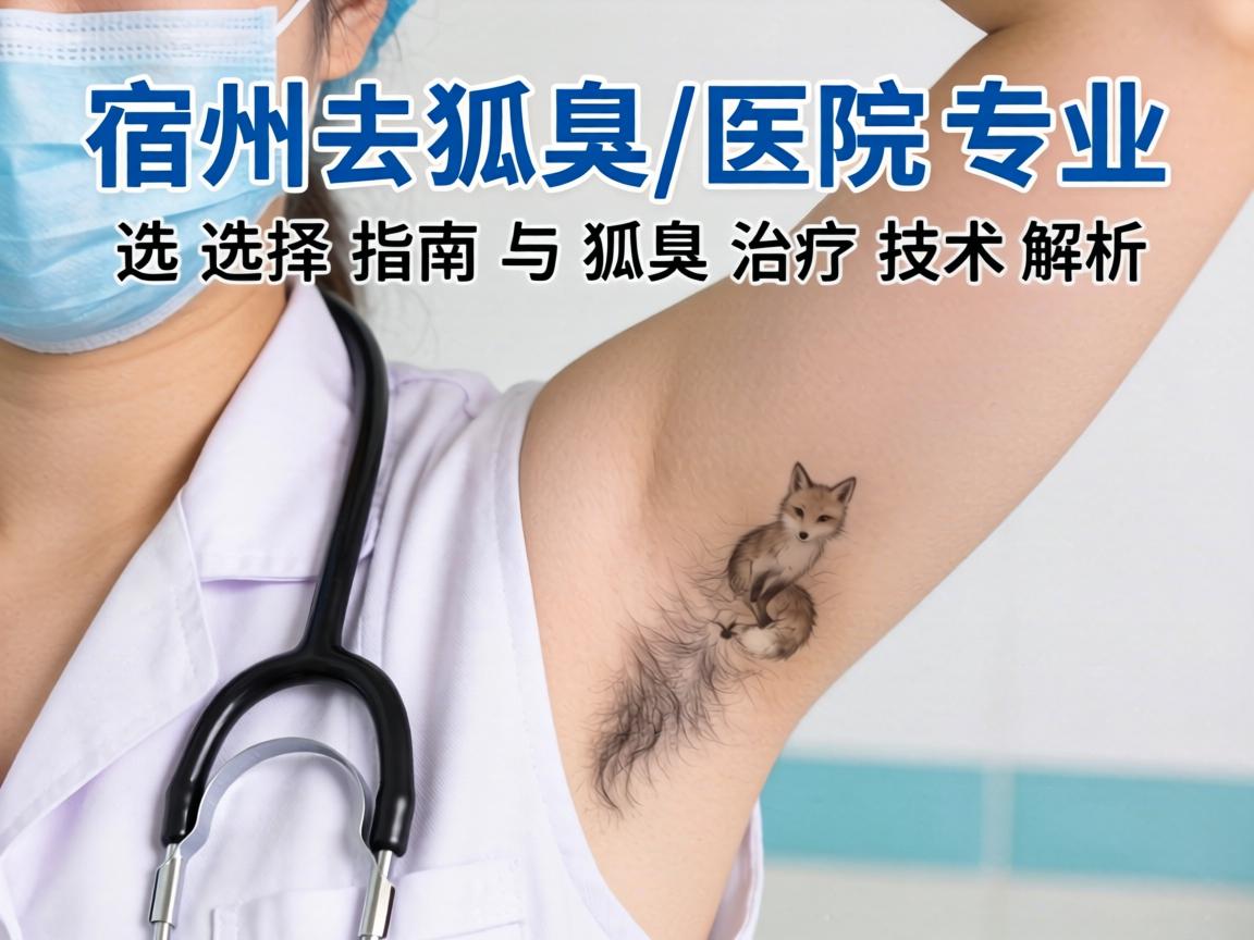宿州狐臭医院专业选择指南与狐臭治疗技术解析