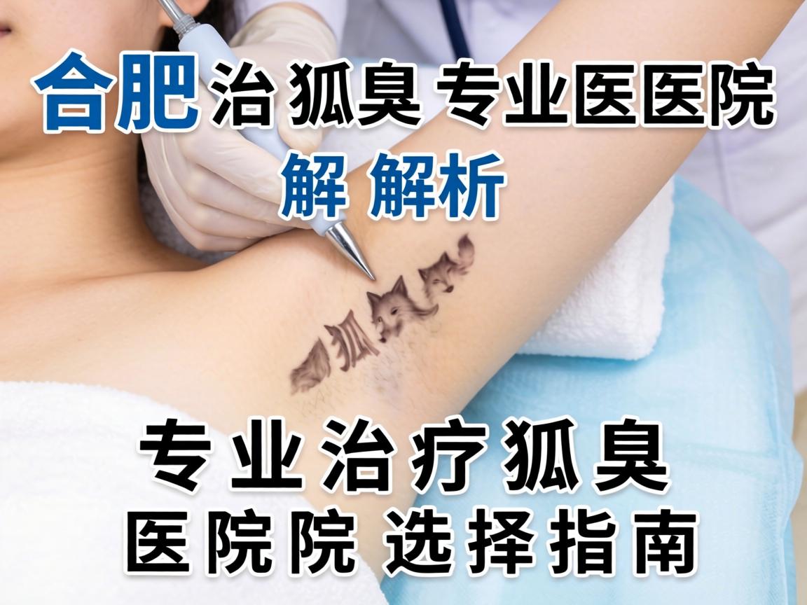 合肥治狐臭专业医院解析,专业治疗狐臭的医院选择指南 合肥治狐臭专业医院解析,专业治疗狐臭的医院选择指南