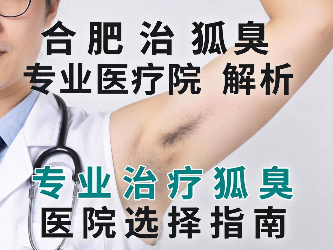 合肥治狐臭专业医院解析,专业治疗狐臭的医院选择指南 合肥治狐臭专业医院解析,专业治疗狐臭的医院选择指南