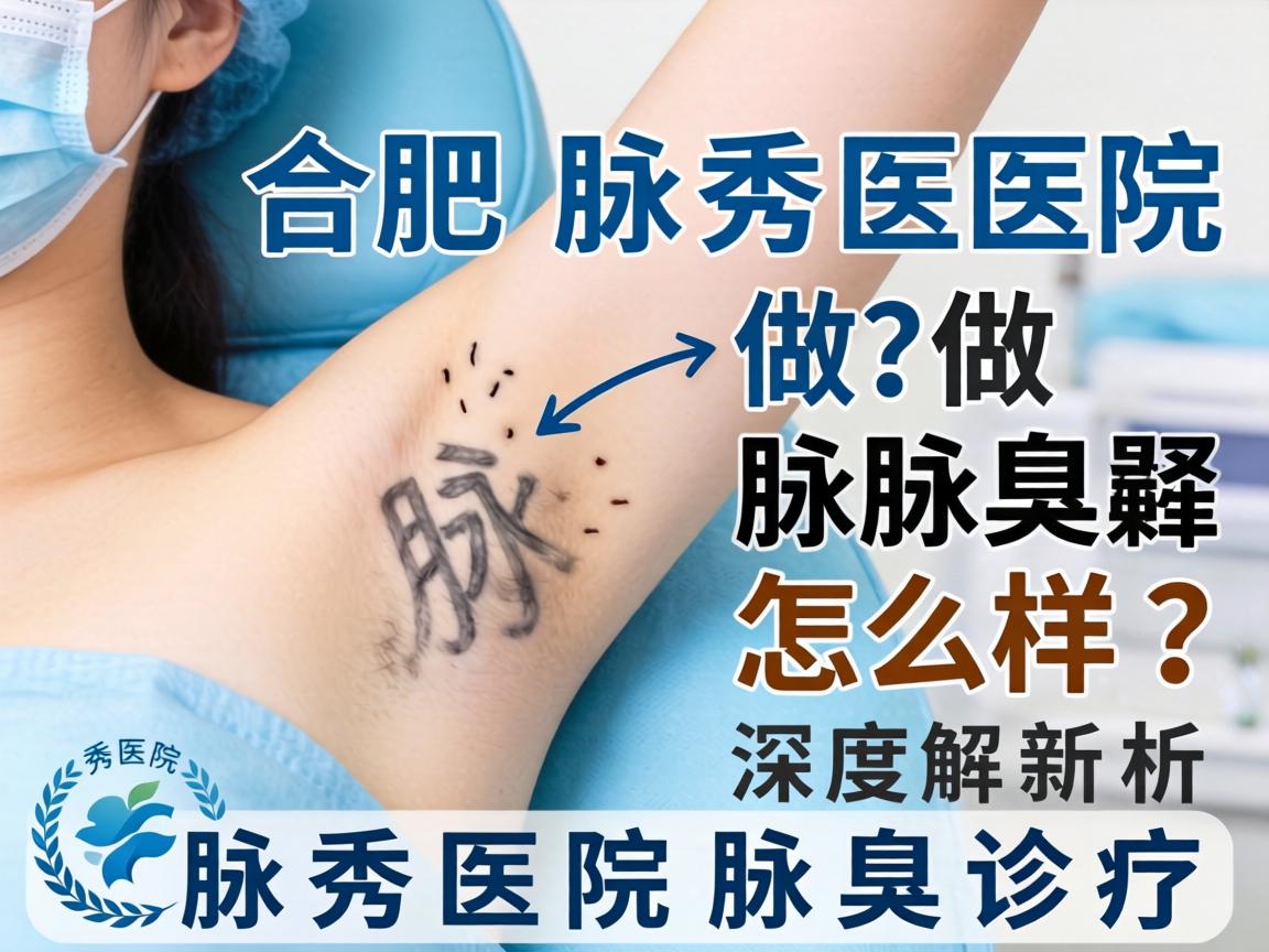 合肥腋秀医院做腋臭怎么样？深度解析腋秀医院腋臭诊疗