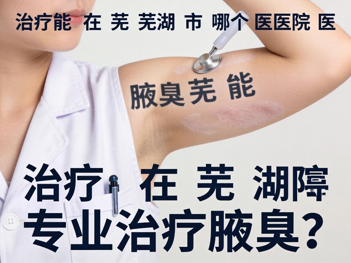 腋臭治疗在芜湖，芜湖市哪个医院能专业治疗腋臭？