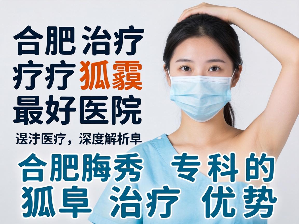 合肥治疗狐臭最好医院，深度解析合肥腋秀专科的狐臭治疗优势
