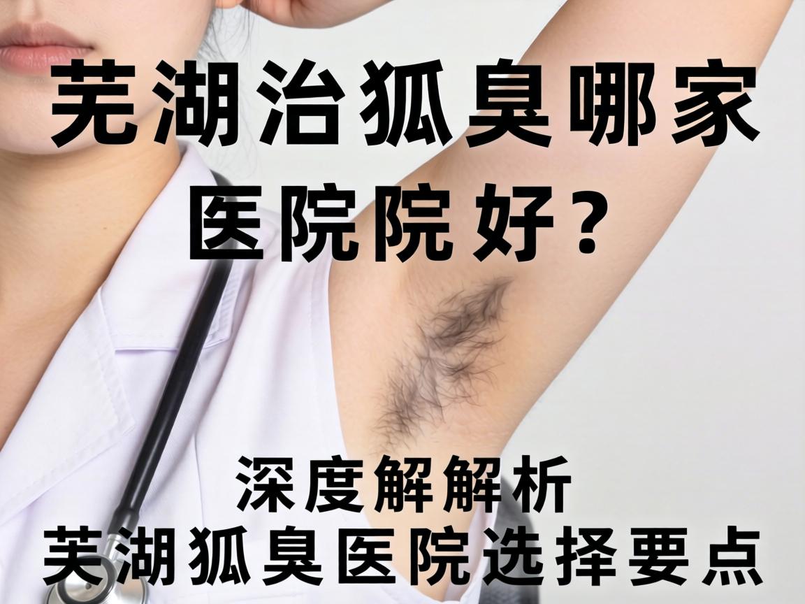 芜湖治狐臭哪家医院好？深度解析芜湖狐臭医院选择要点