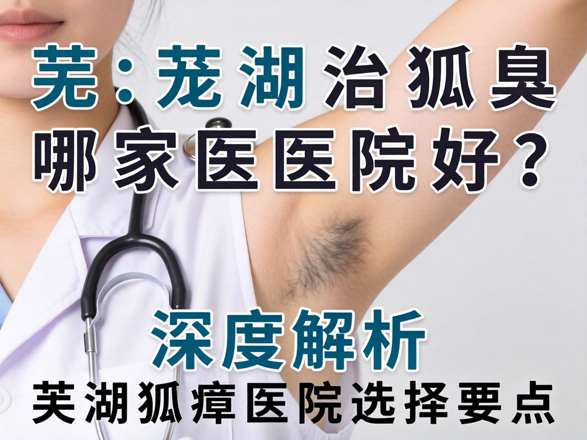 芜湖治狐臭哪家医院好？深度解析芜湖狐臭医院选择要点