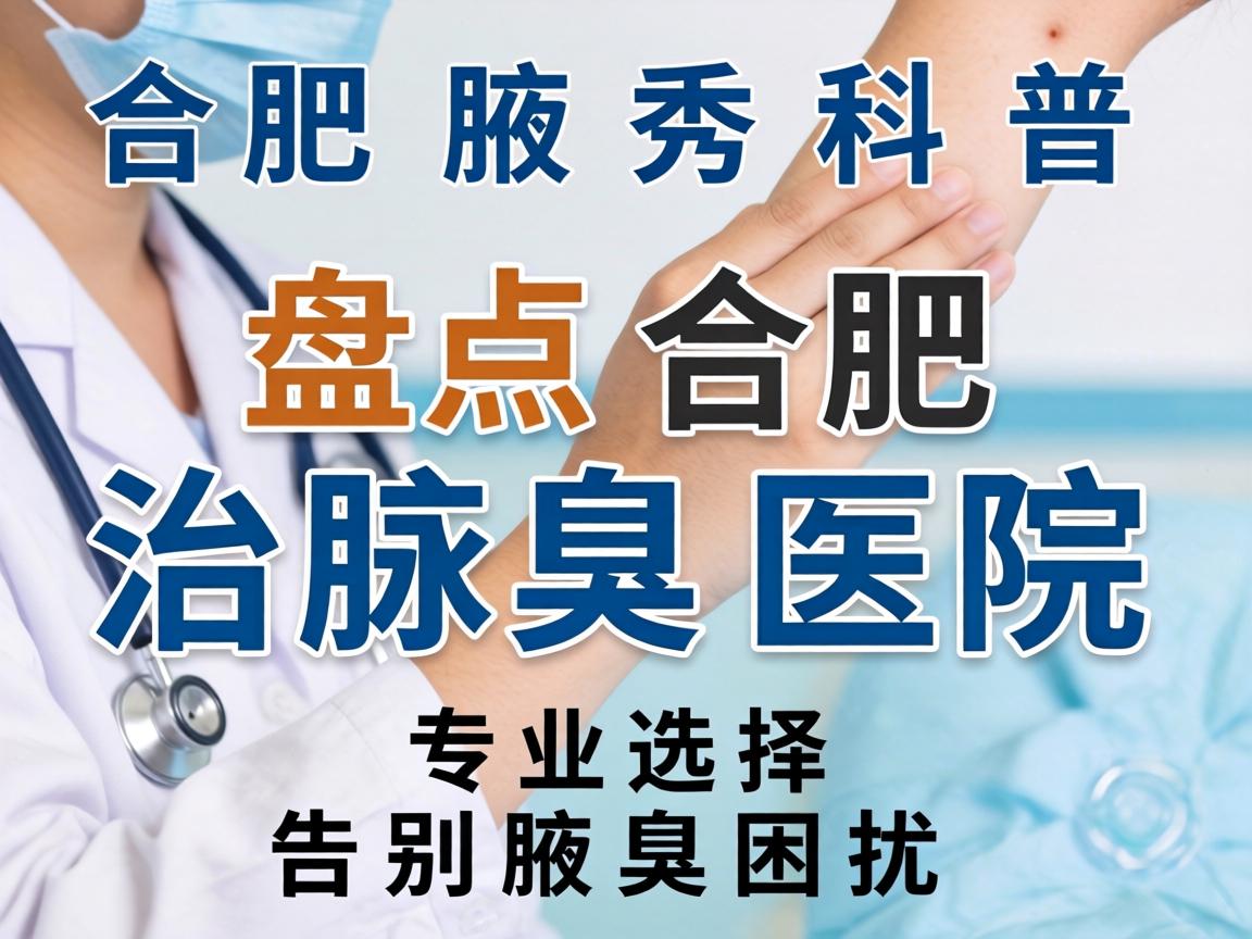 合肥腋秀科普，盘点合肥治腋臭医院，专业选择告别腋臭困扰