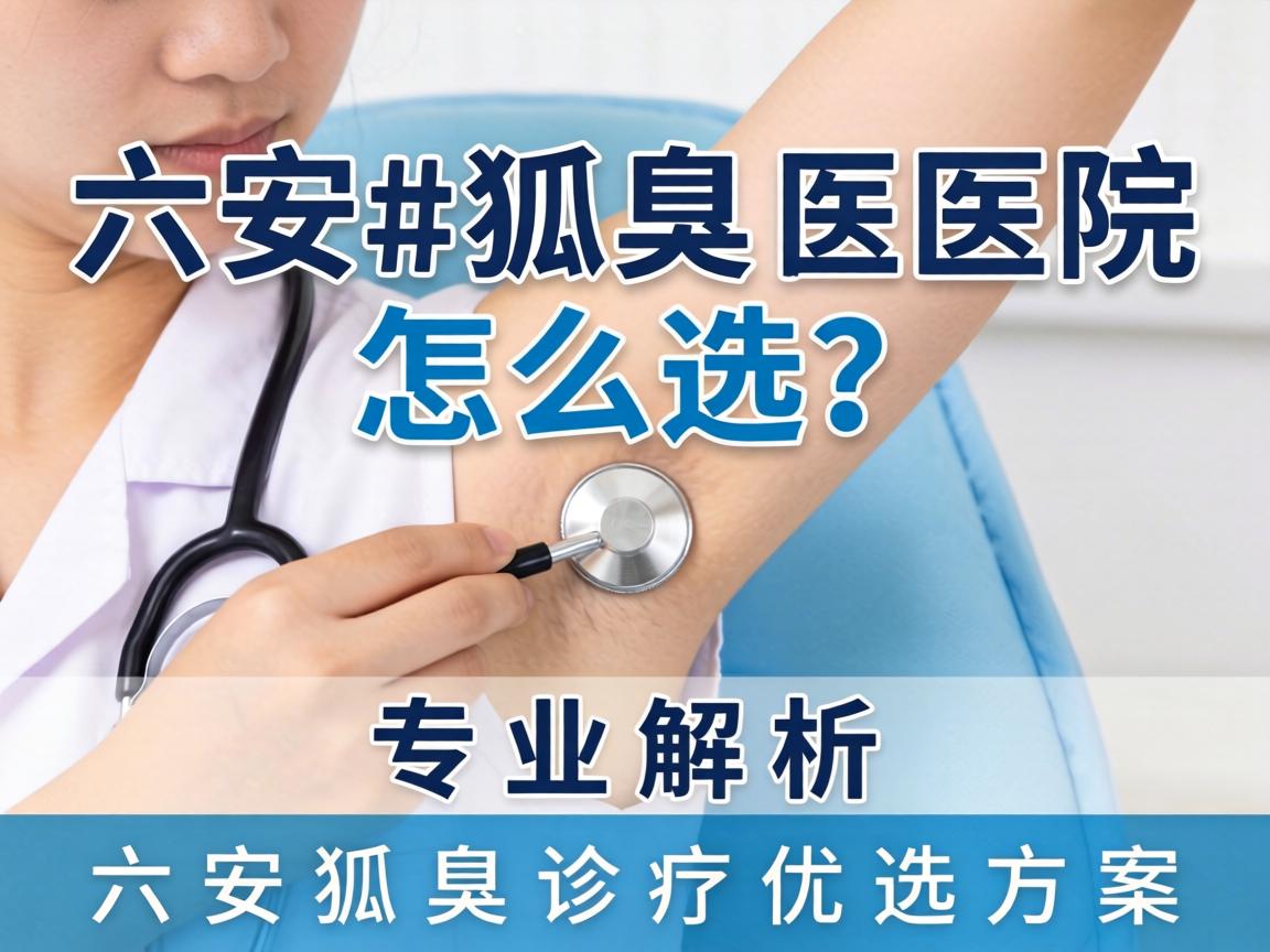 六安狐臭医院怎么选？专业解析六安狐臭诊疗优选方案