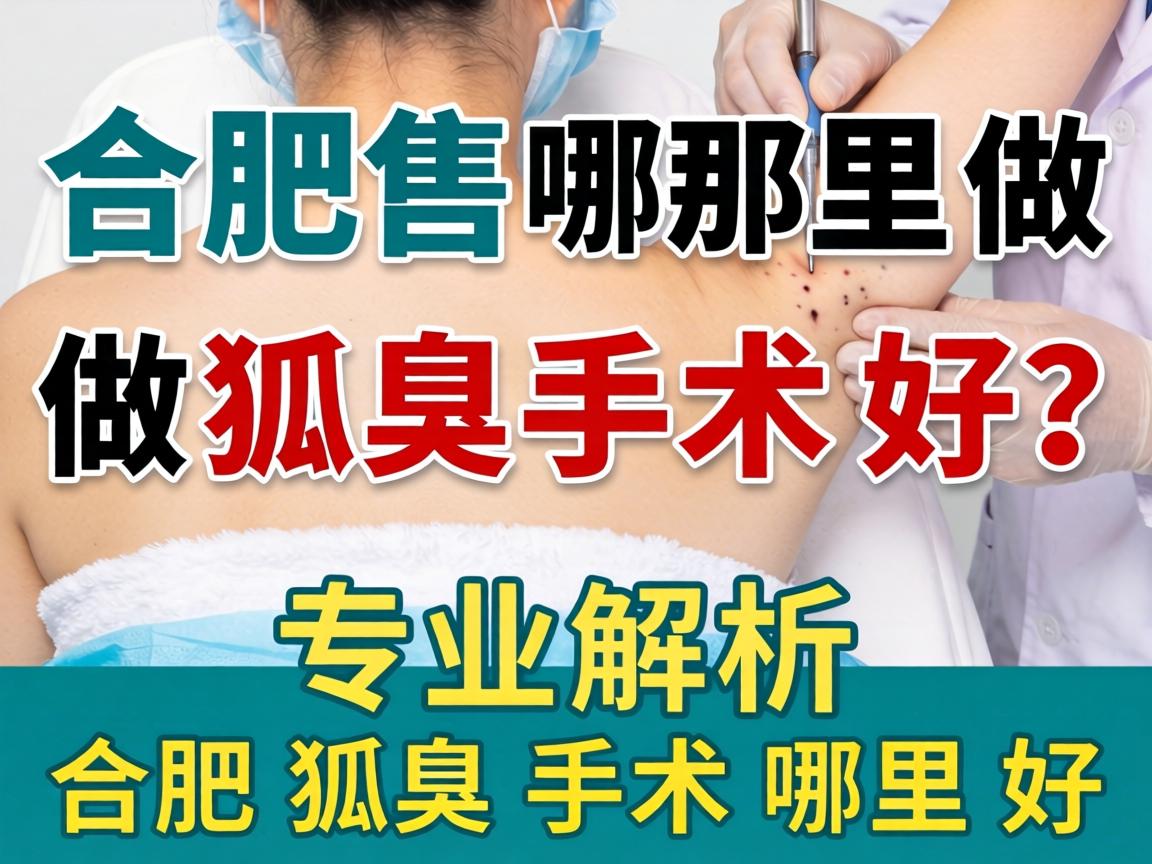 合肥哪里做狐臭手术好?专业解析合肥狐臭手术哪里好 合肥哪里做狐臭手术好?专业解析合肥狐臭手术哪里好