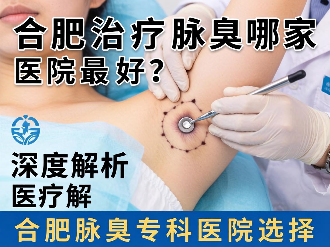 合肥治疗腋臭哪家医院最好？深度解析合肥腋臭专科医院选择
