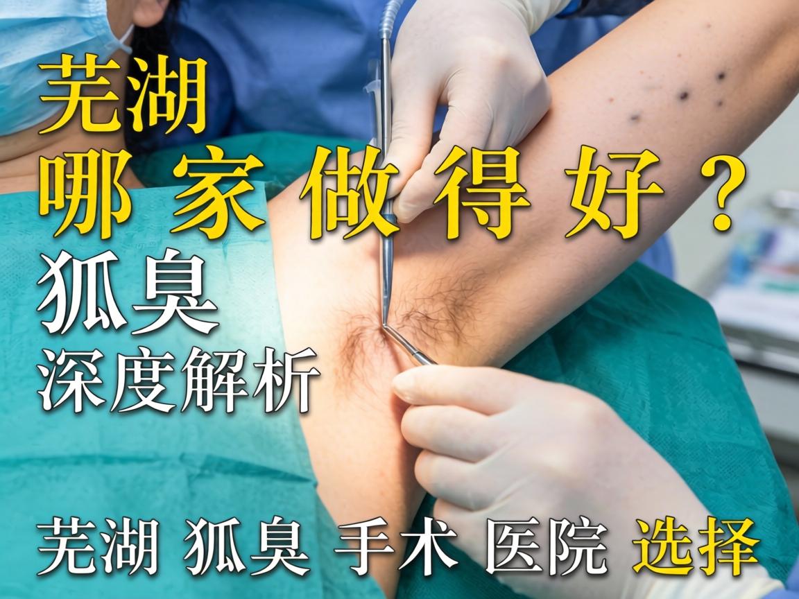 芜湖狐臭手术哪家做得好？深度解析芜湖狐臭手术医院选择