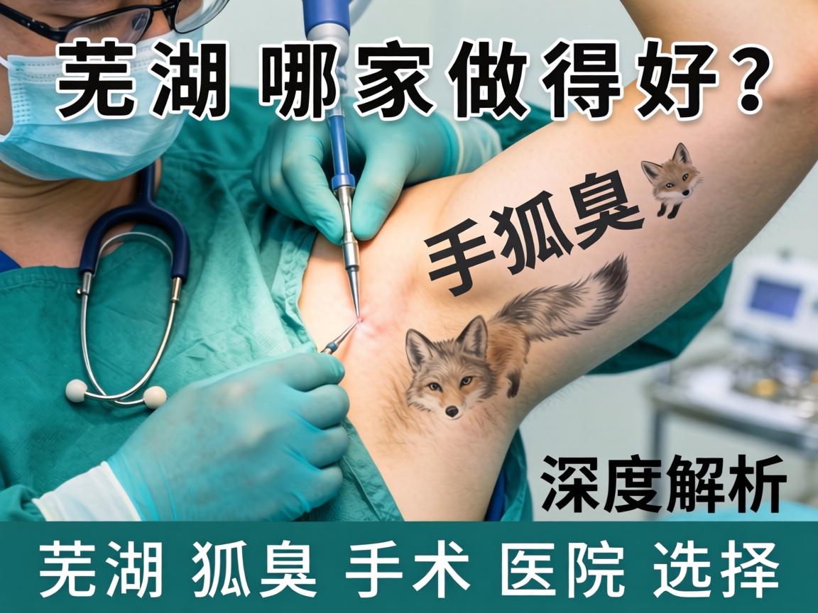芜湖狐臭手术哪家做得好？深度解析芜湖狐臭手术医院选择