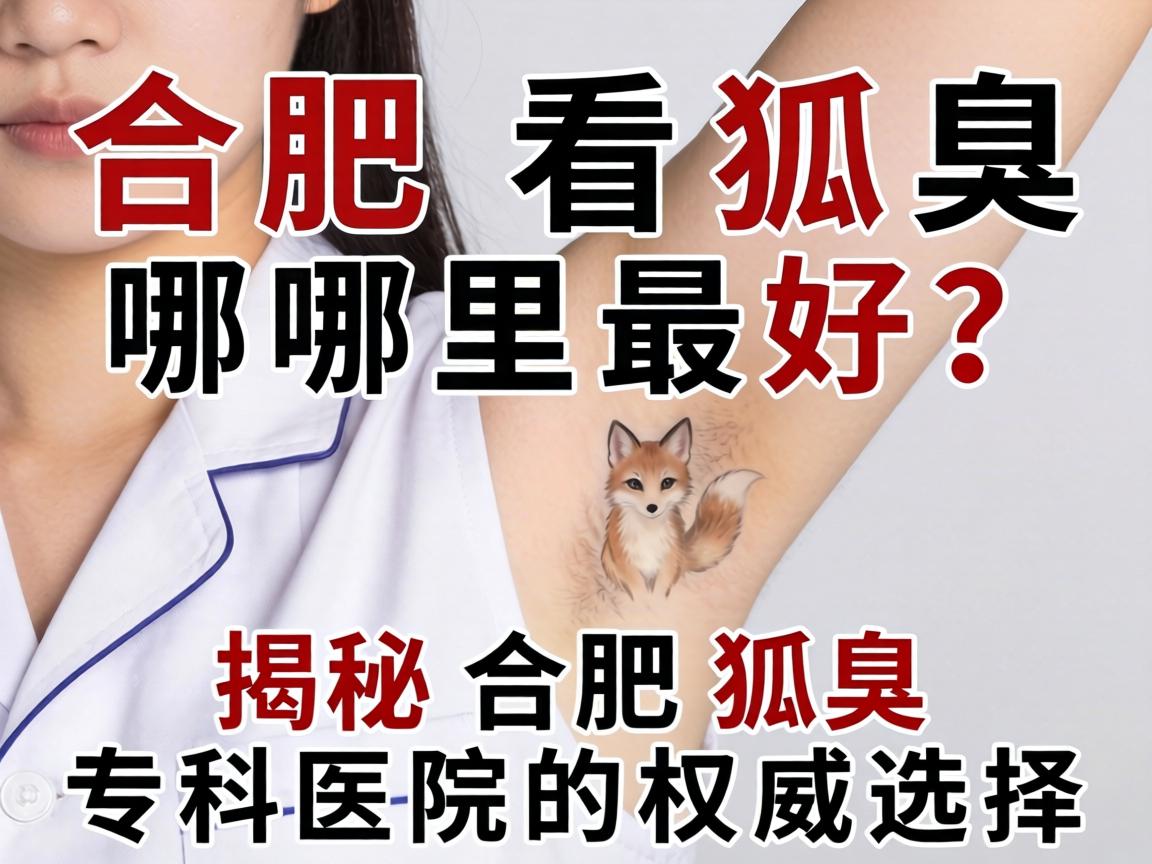 合肥看狐臭哪里最好？揭秘合肥狐臭专科医院的权威选择