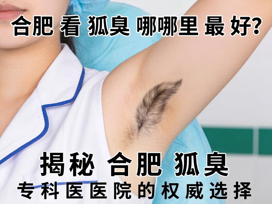 合肥看狐臭哪里最好？揭秘合肥狐臭专科医院的权威选择