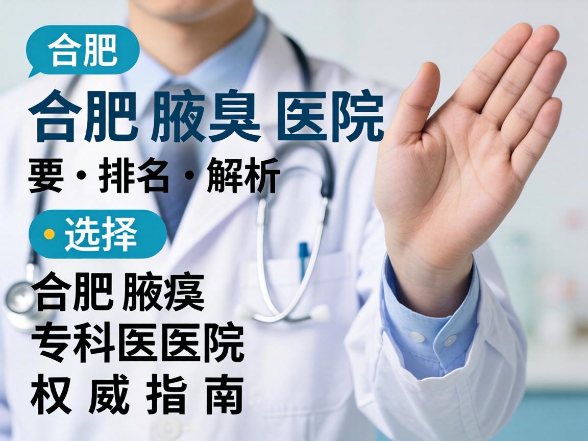 合肥腋臭医院排名解析，选择合肥腋臭专科医院的权威指南