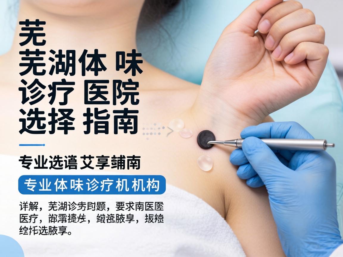 芜湖体味诊疗医院选择指南，详解专业体味诊疗机构