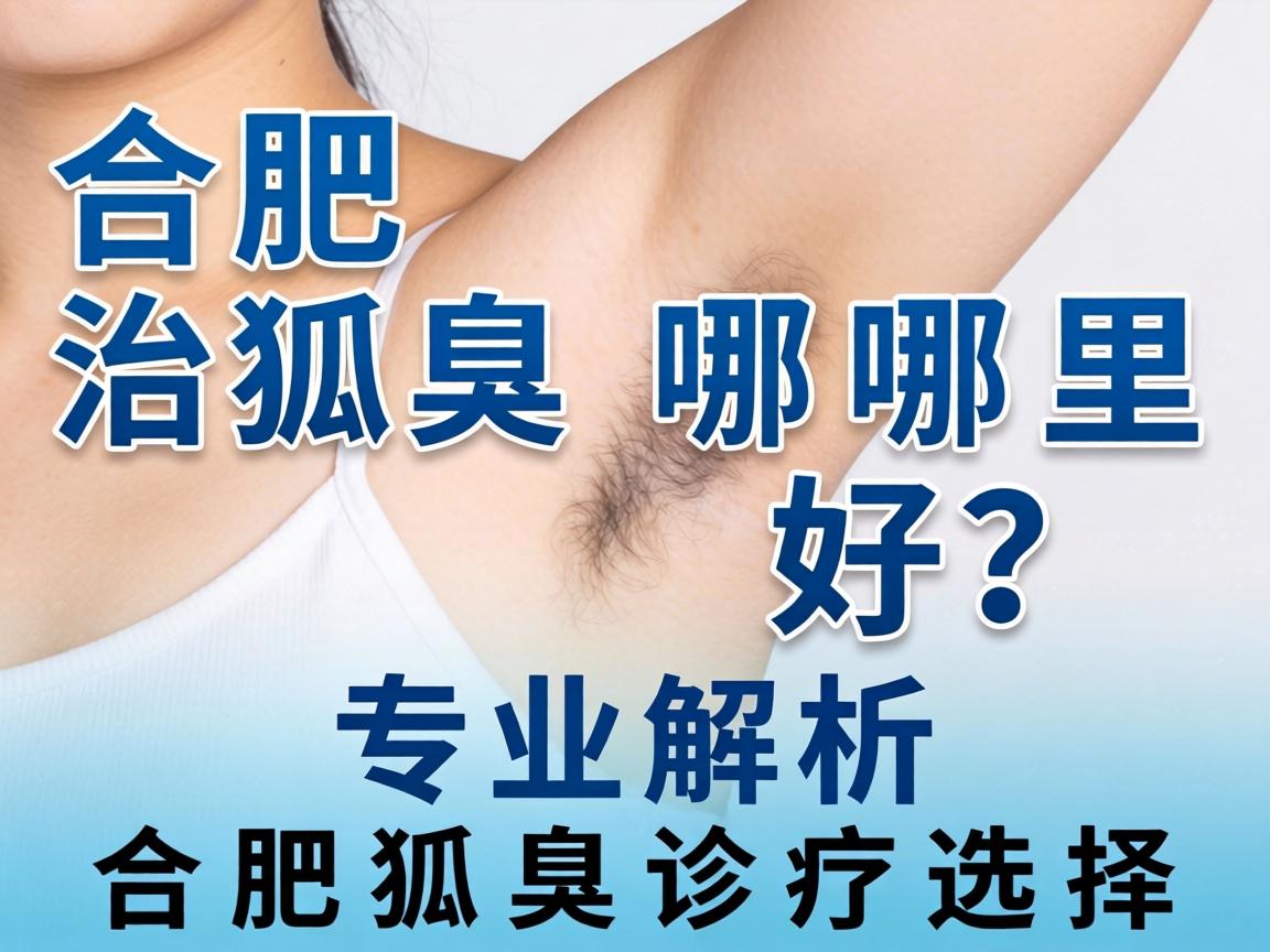 合肥治狐臭哪里好？专业解析合肥狐臭诊疗选择