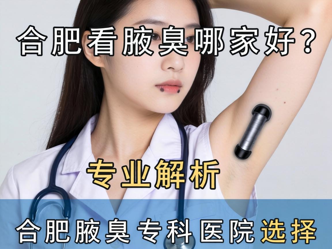 合肥看腋臭哪家好？专业解析合肥腋臭专科医院选择
