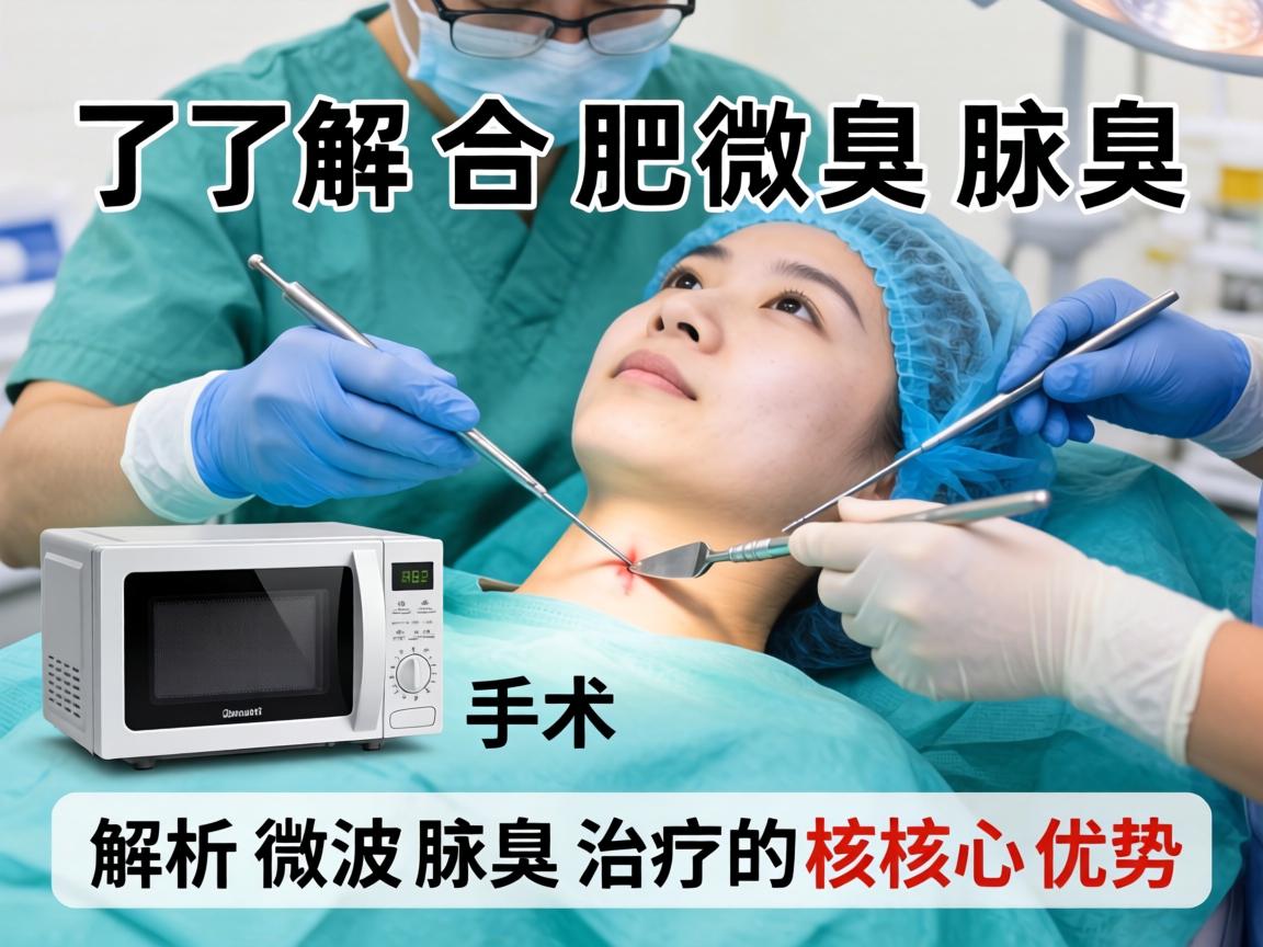 了解合肥微波腋臭手术，解析微波腋臭治疗的核心优势