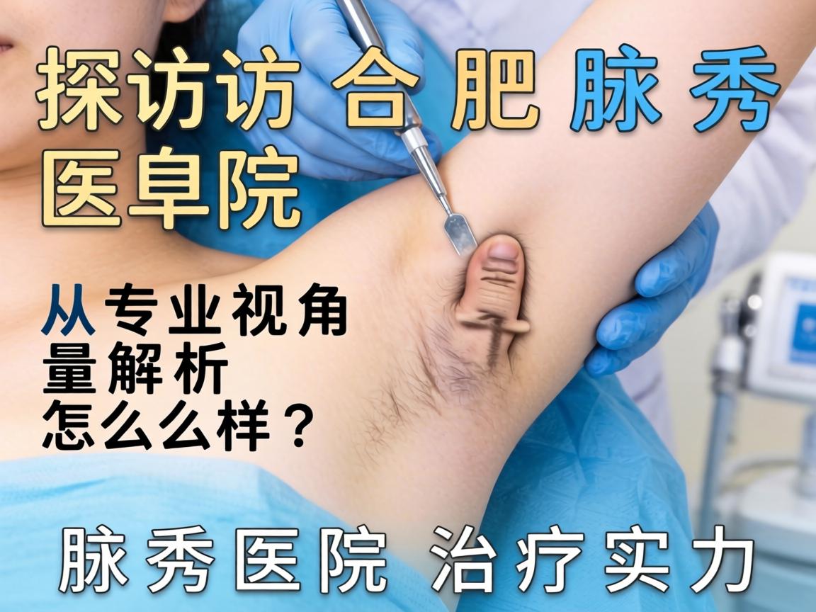 探访合肥腋秀医院怎么样？从专业视角解析腋秀医院的治疗实力