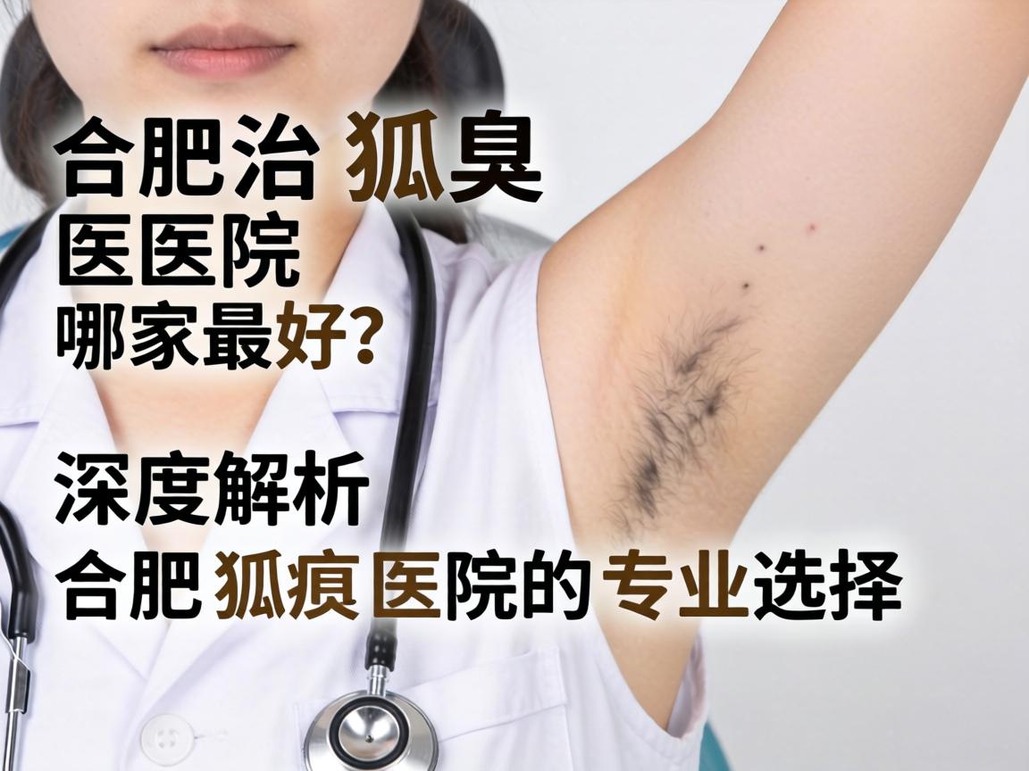 合肥治狐臭医院哪家最好？深度解析合肥狐臭医院的专业选择