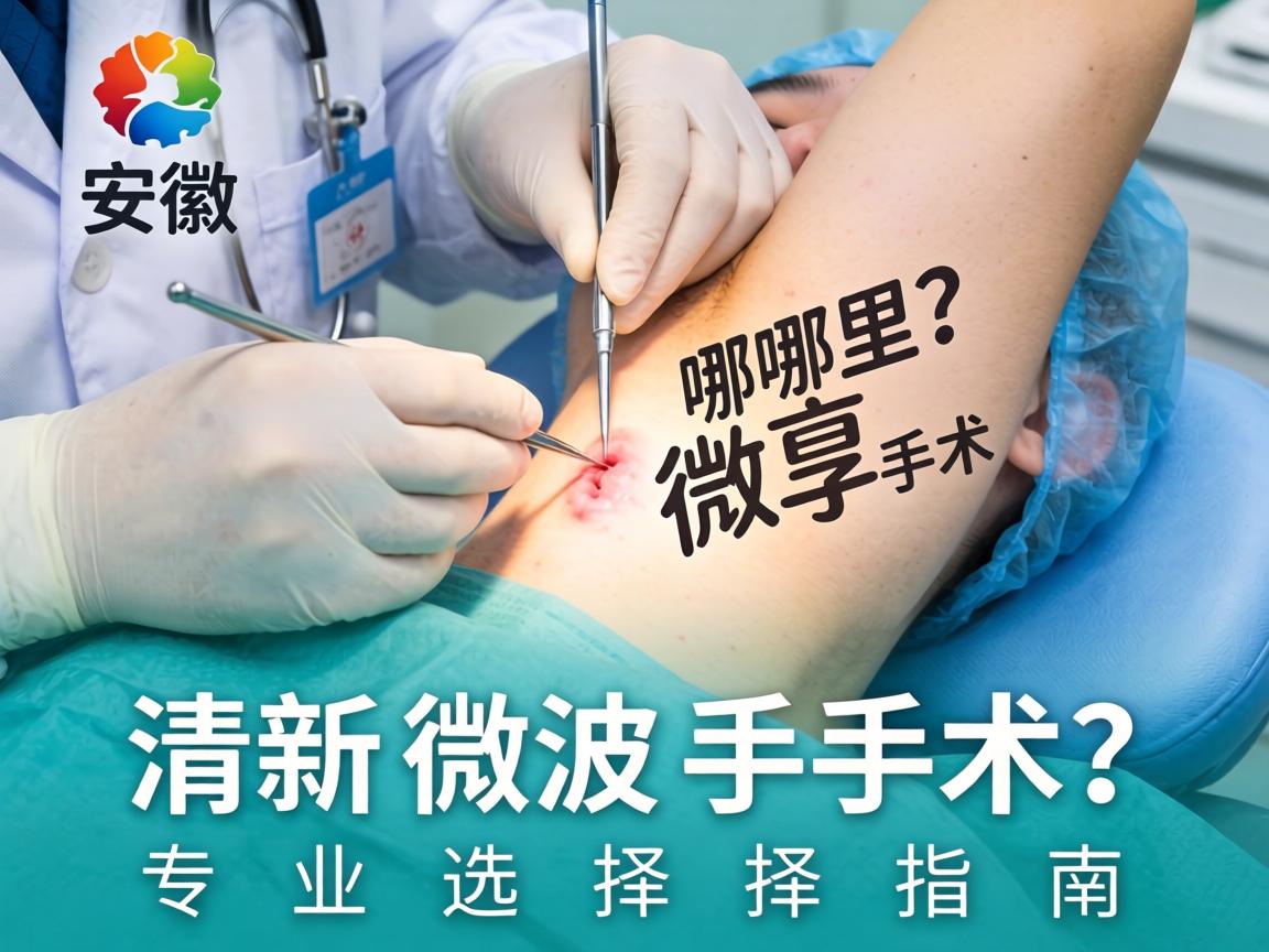 安徽哪里做清新微波手术？清新微波手术专业选择指南