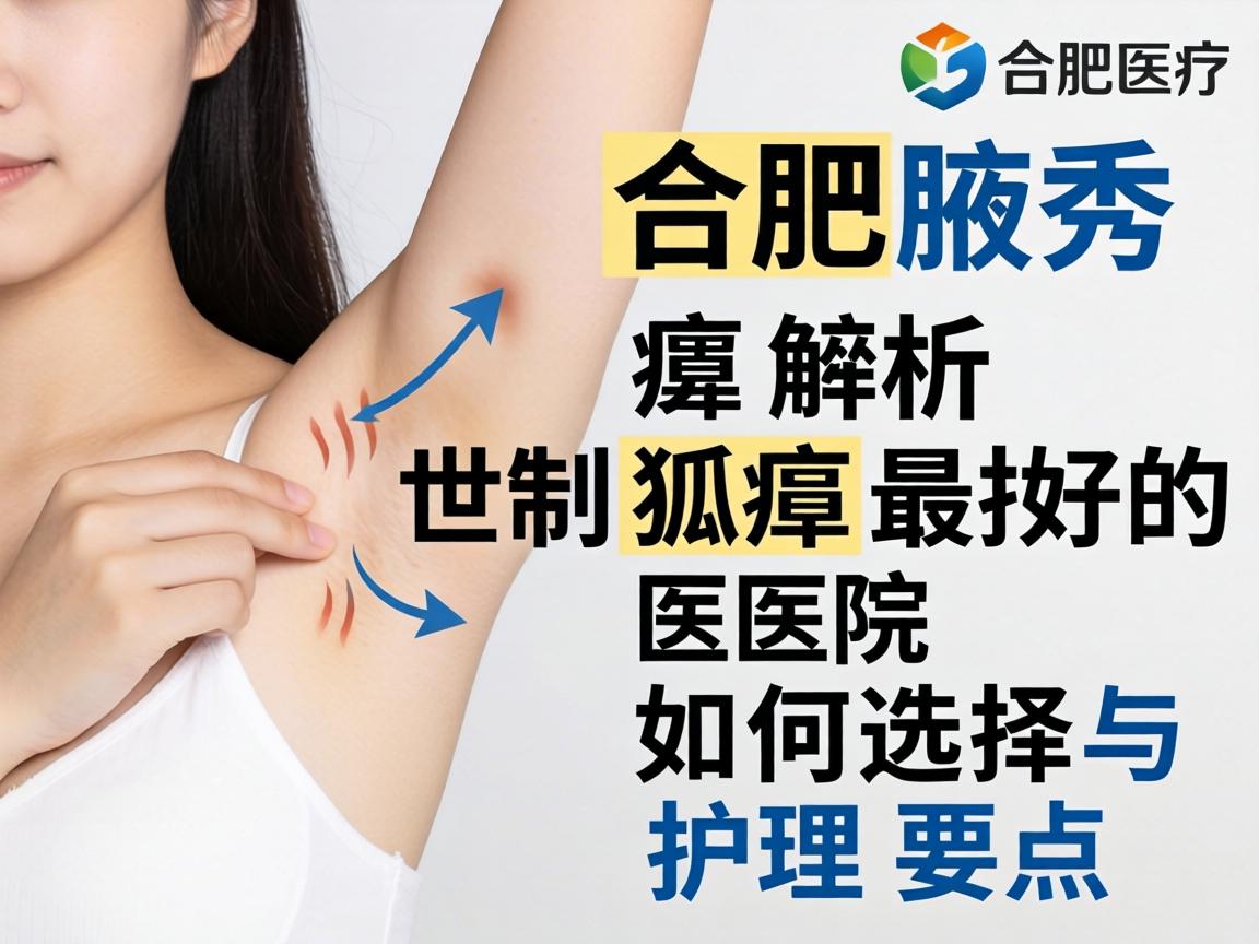 合肥腋秀解析，合肥制狐臭最好的医院如何选择与护理要点