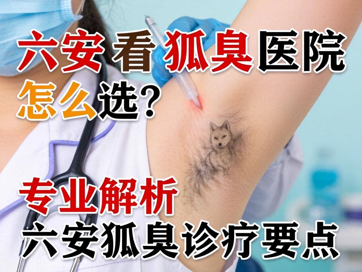 六安看狐臭医院怎么选？专业解析六安狐臭诊疗要点