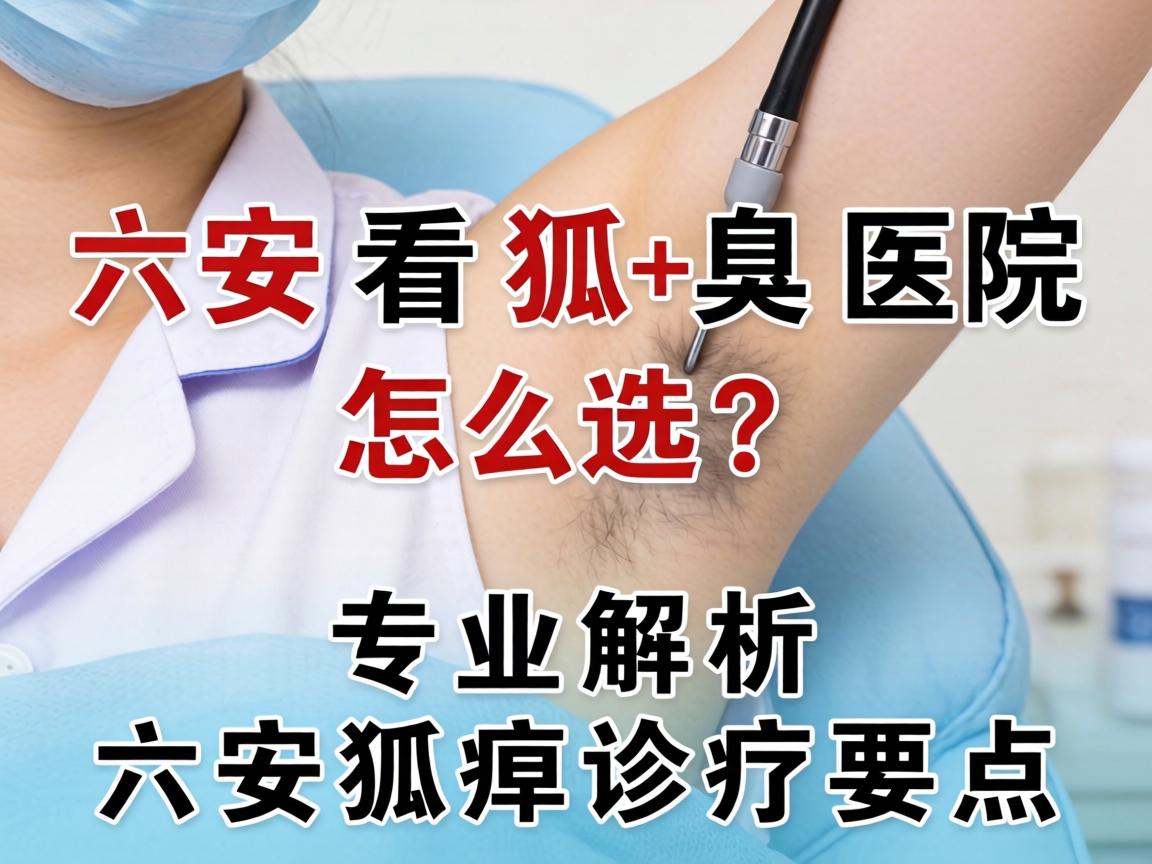 六安看狐臭医院怎么选？专业解析六安狐臭诊疗要点