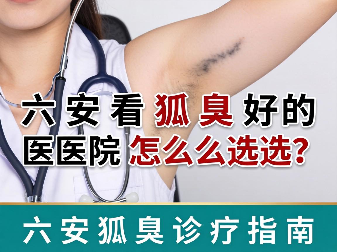 六安看狐臭好的医院怎么选？六安狐臭诊疗指南