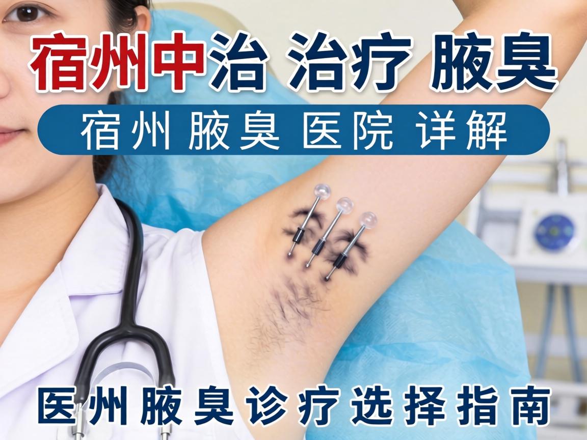 宿州治疗腋臭医院详解，宿州腋臭诊疗选择指南
