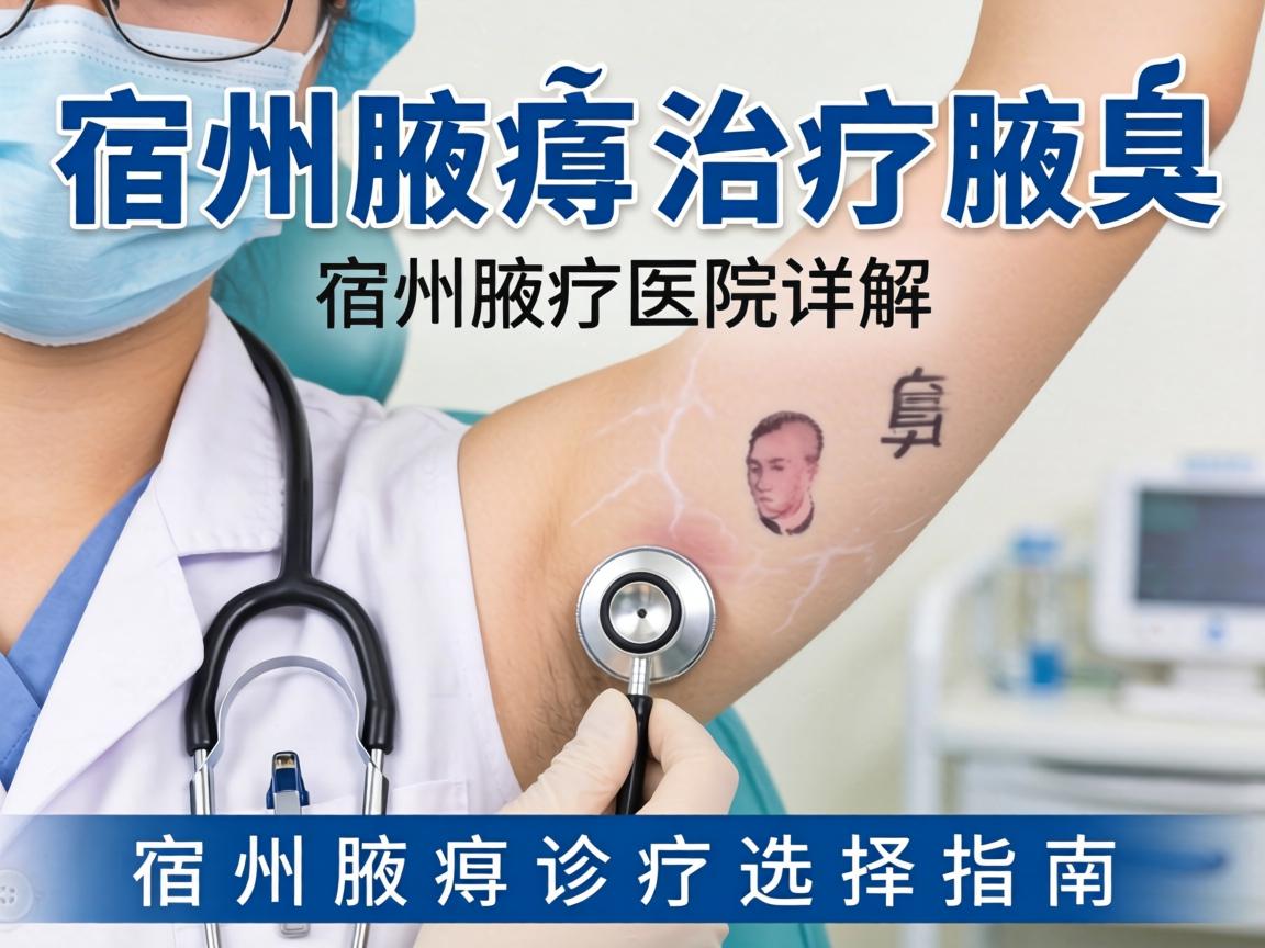 宿州治疗腋臭医院详解，宿州腋臭诊疗选择指南