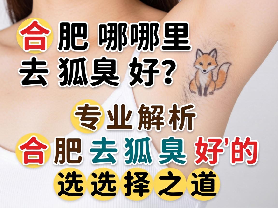 合肥哪里去狐臭好？专业解析合肥去狐臭好的选择之道