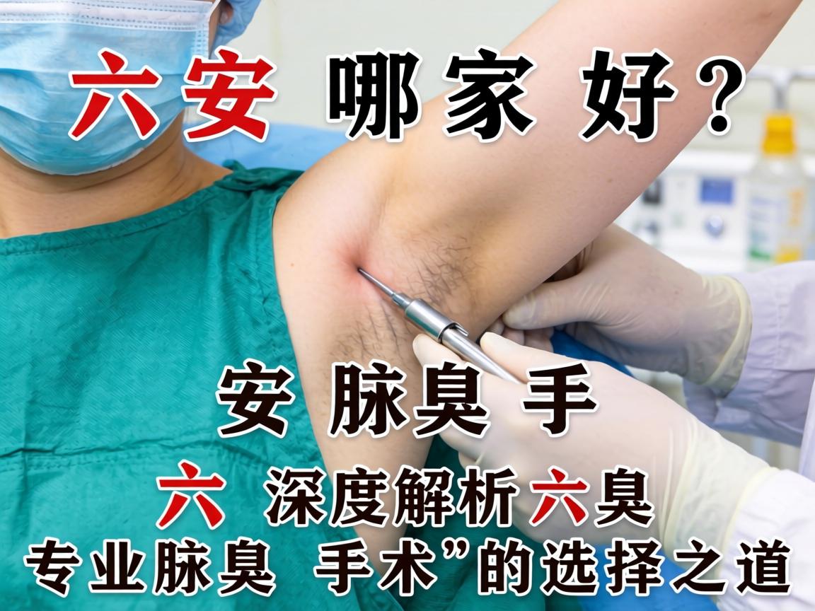 六安腋臭手术哪家好？深度解析六安专业腋臭手术的选择之道