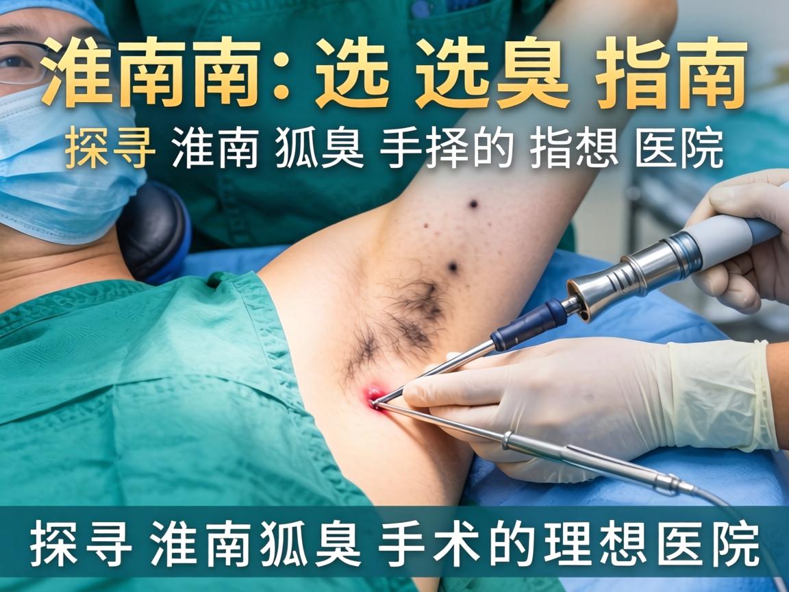 淮南狐臭手术选择指南，探寻淮南狐臭手术的理想医院
