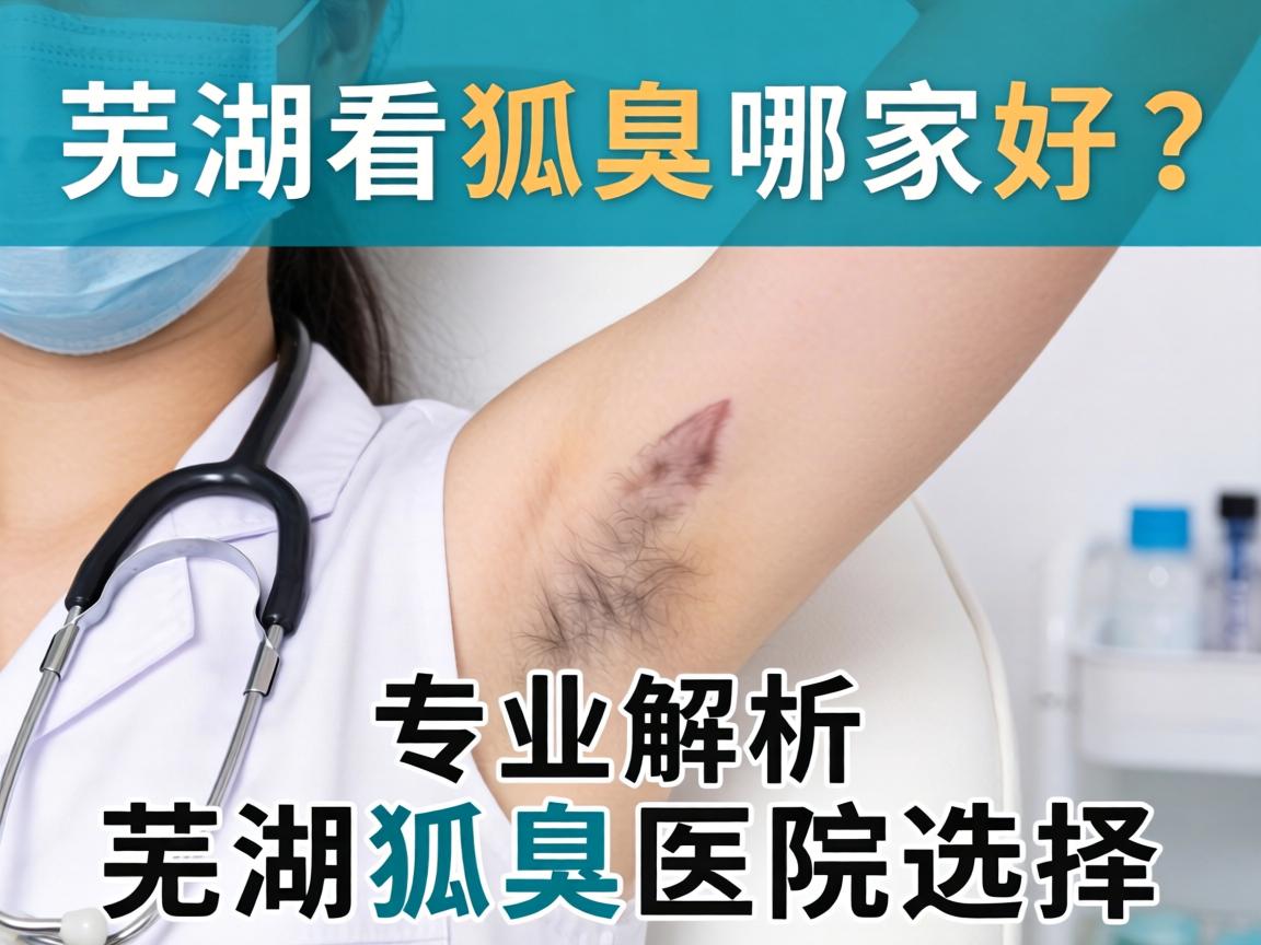 芜湖看狐臭哪家好？专业解析芜湖狐臭医院选择