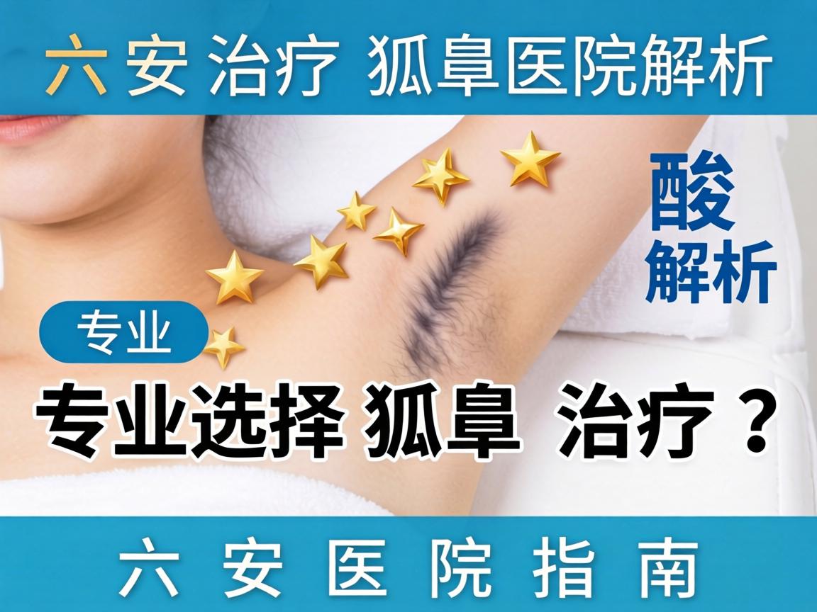 六安治疗狐臭医院解析，专业选择狐臭治疗的六安医院指南