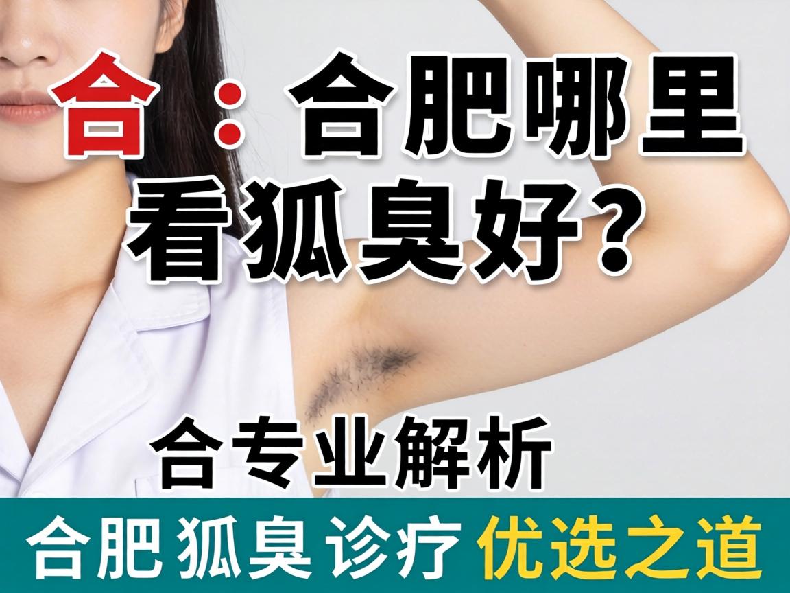 合肥哪里看狐臭好？专业解析合肥狐臭诊疗优选之道