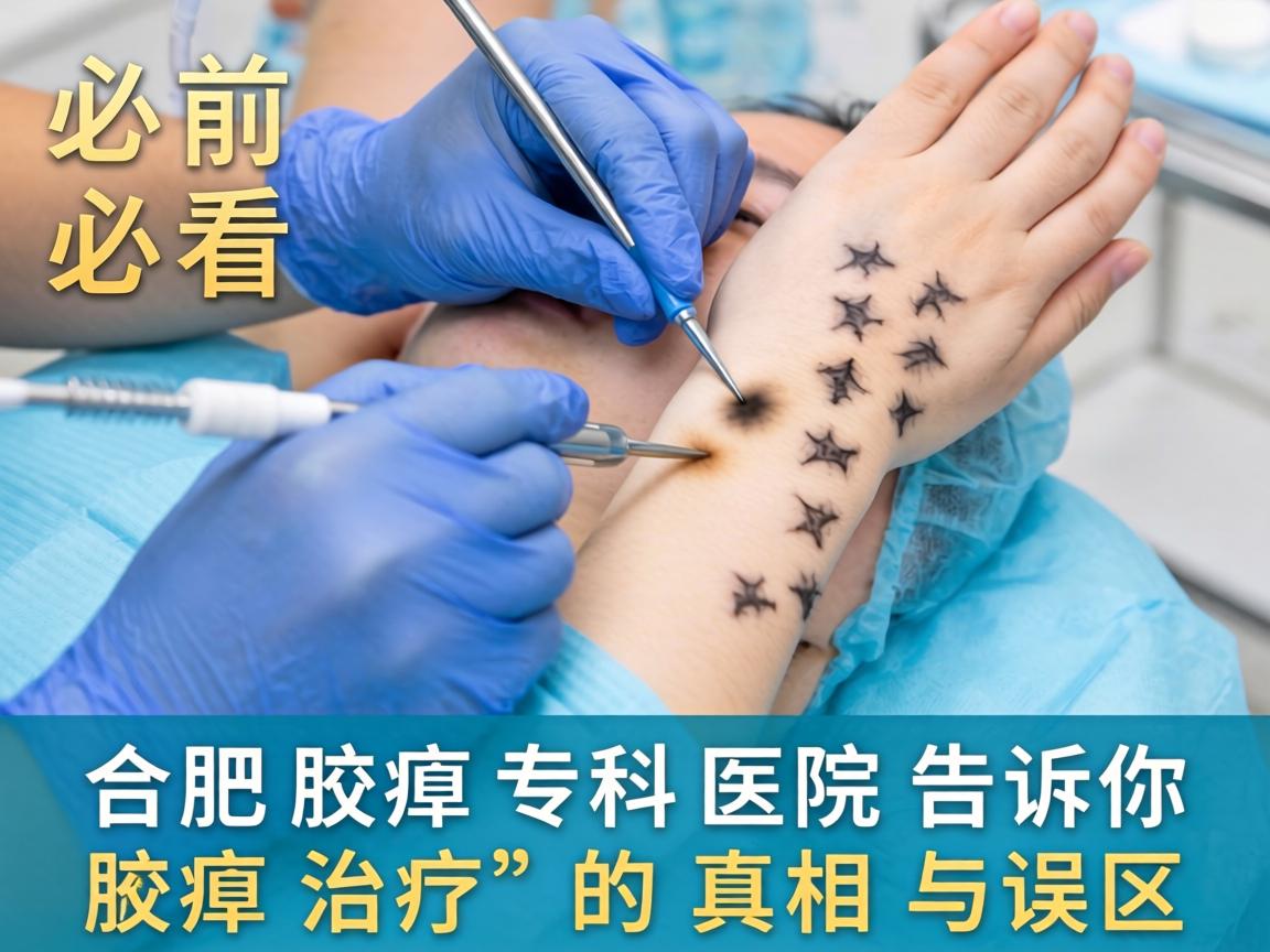 腋臭手术前必看，合肥腋臭专科医院告诉你腋臭治疗的真相与误区
