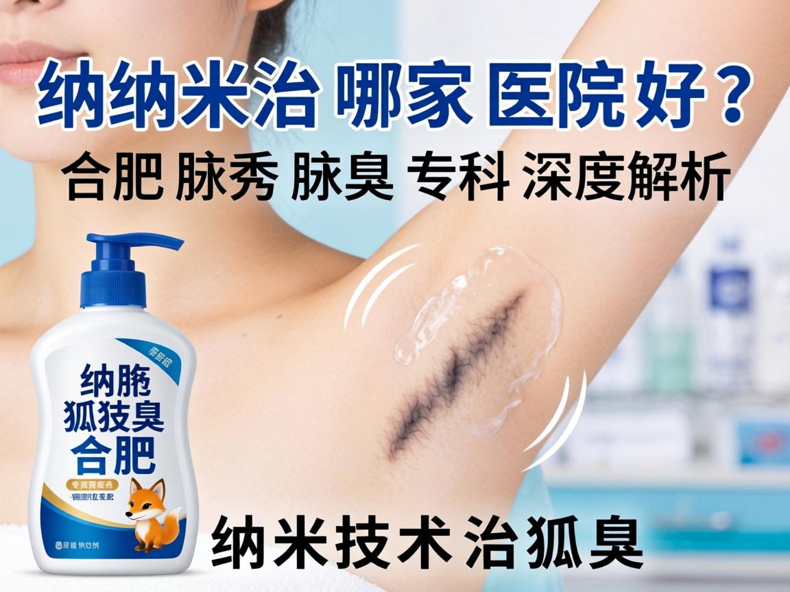 纳米治狐臭合肥哪家医院好？合肥腋秀腋臭专科深度解析纳米技术治狐臭