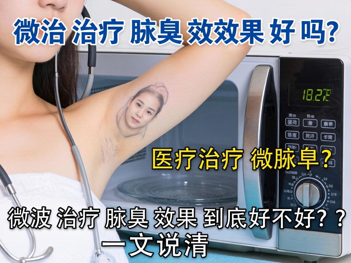 微波治疗腋臭效果好吗？微波治疗腋臭效果到底好不好？一文说清