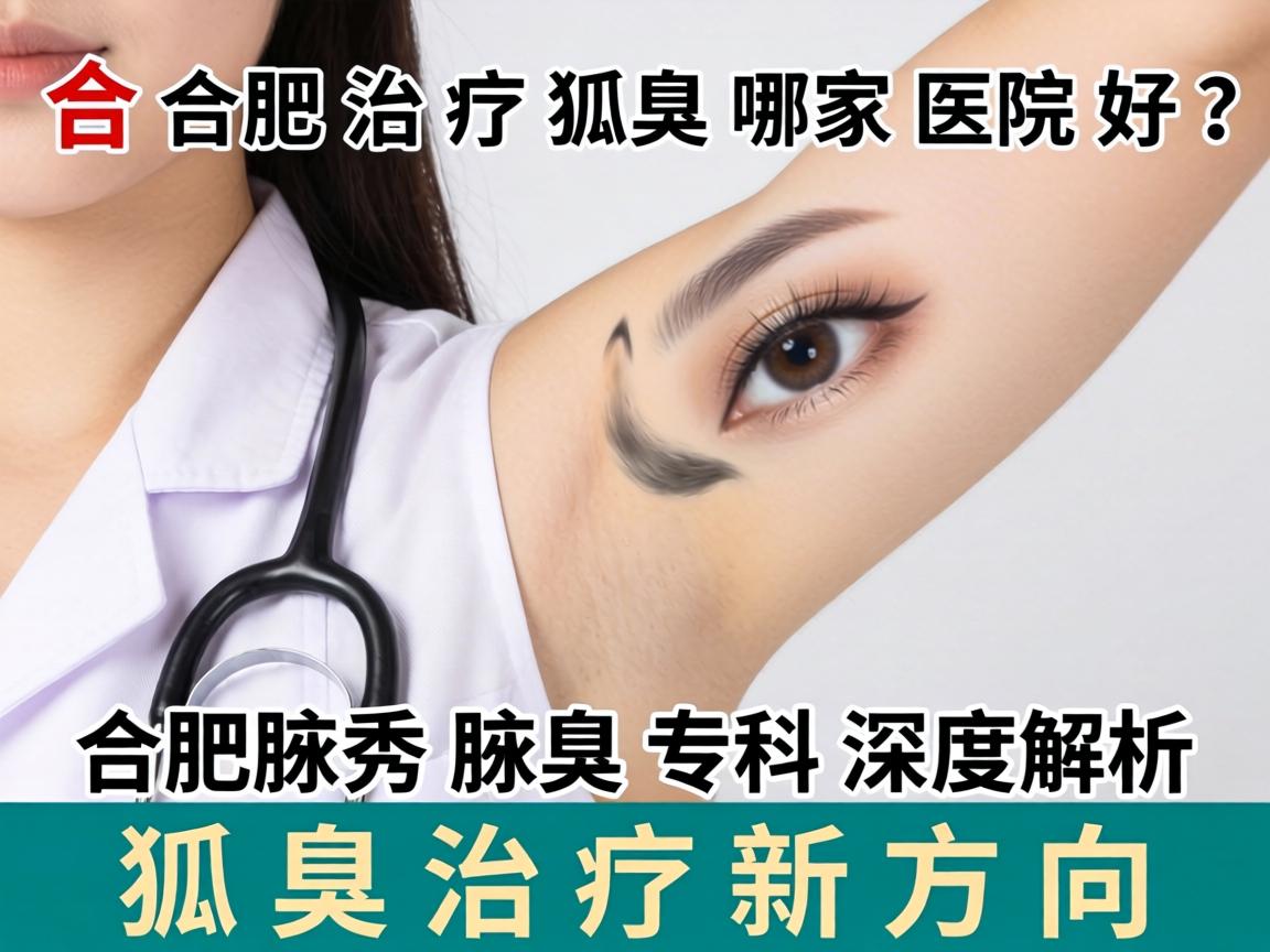 合肥治疗狐臭哪家医院好？合肥腋秀腋臭专科深度解析狐臭治疗新方向